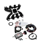 Holley 300-131BK LS3 Single Plane Black Carb Intake & Msd 60143 Ign Box. Fixed Price $1099.95.