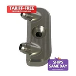 Bowler Transmissions 2410003, One Black Aluminum Fits Gm 6L80E Cooler Manifold. Fixed Price $135.43.