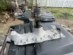 1933 - 1934 Ford Flathead Aluminum Intake Manifold + Detroit Lubricator Beauty. Fixed Price $139.00.