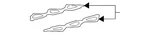 Genuine Toyota Engine Intake Manifold Gasket 17177-0P030. Fixed Price $14.60.