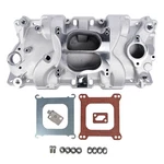 Dual Plane Intake Manifold 82001 For Chevrolet Small Block 262 265 267 V8. Fixed Price $125.78.