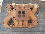 57 58 Chrysler Hemi 392 4 Barrel Cast Iron Intake Manifold 1731703-1 #3. Fixed Price $200.00.