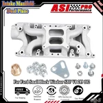 Intake Manifold Dual Plane Barrel Air Gap Satin Ford WINDSOR,289/302 54026. Fixed Price $169.00.