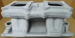 Holley Rare 300-23/24 Schevy Pro Dominator Tunnel Ram, Aluminum, Dual 4150 Flg. Fixed Price $1199.99.