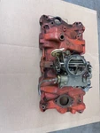 1969 307 327 2BBL Chevy Nova Intake Manifold And Carb #3927183. Fixed Price $200.00.