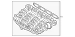 Genuine Audi Intake Manifold 06L-133-201-FP. Fixed Price $561.59.