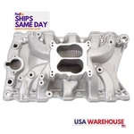 Edelbrock EDE7111 Dual Plane Aluminum Intake Manifold Fits Oldsmobile V8. Fixed Price $613.21.