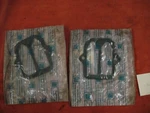 1957-62 Corvette Fuel Injection Plenum Gaskets, Nos. Fixed Price $100.00.