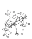 Genuine Mopar Hex Flange Head Bolt 6104124AA. Fixed Price $5.84.