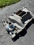 Mopar Edelbrock Aluminum Intake Manifold Performer 318 340 360 2176 Small Block. Fixed Price $215.00.