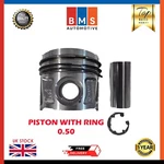 Opel Vauxhall Astra Piston With Ring 0.50 1X Pcs Fits 2.0 Diesel A20DTH 55257416. Fixed Price $129.68.