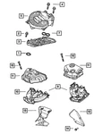 Genuine Mopar Intake Manifold Plenum 4792596AG. Fixed Price $308.26.