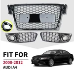 2009-12 For Audi A4 RS4 B8 Front Henycomb Grille Bumper &fog Lamp Cover. Fixed Price $135.18.