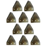 Qty 10: Grain Head Sickle Section Tooth Fits Ford/new Holland Replaces 112074A1. Fixed Price $32.90.