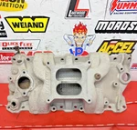Vintage Dart Ii World Sbc Chevy 350 V-8 Aluminum Intake Manifold Single Plane. Fixed Price $249.99.