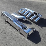 Polished Mercedes OM603 Valve Cover Intake Manifold Crossover Pipe 300 Sdl Td. Fixed Price $1795.99.