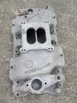 Vintage Offenhauser 360 Bbc Rectangular Port Chevy Aluminum Intake Manifold. Fixed Price $239.99.