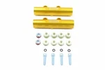 Iag Billet Gold V3 Top Feed Fuel Rails For 2002-2014 Subaru Wrx, 2007-2020 Sti. Fixed Price $200.00.