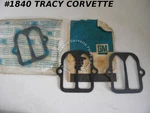 1957-1962 Corvette Fi Intake Manifold Baseplate Gasket Gm# 3768235 Nos Set Of 4. Fixed Price $59.00.