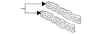 Genuine Mazda Manifold Gasket AJF8-13-111. Fixed Price $21.86.