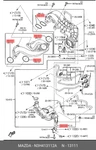 Genuine Oe Gasket In.manifold N3H413112A For Mazda N3H41-3112A. Fixed Price $6.99.