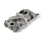 Speedmaster Intake Manifold 1-147-016; Lowrise Oval Port Dual Plane For Bbc. Fixed Price $281.99.