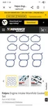 Engine Intake Manifold Gasket Set Fel-pro Ms 97285. Fixed Price $50.00.
