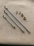 Mercedes New Throttle Injection Rods Kit W113 W111 W112 W108 W109 250SL 280SL. Fixed Price $199.00.