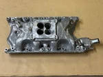 Ford 351 Windsor Offenhauser DP6139 Intake Manifold 4150 Flange Carburetor. Fixed Price $375.00.