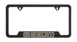 Cs Shelby Black Powder Coat License Plate Frame - Ford Mustang Cobra GT500 Svt. Fixed Price $35.99.