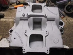 Aluminum Intake Sbc Dual Quad Cross Ram Offenhauser 5593 Ihra Nhra Rat Rod Chevy. Fixed Price $825.00.
