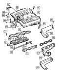 Genuine Mopar Intake Manifold Plenum 5080818AA. Fixed Price $344.27.
