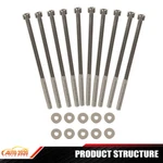 10X Stainless Steel Intake Manifold Bolts Kit Fit For Camaro Gm Lsx LS1-LS6. Fixed Price $14.89.