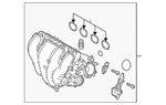Genuine Mazda Intake Manifold L538-13-100C. Fixed Price $596.96.